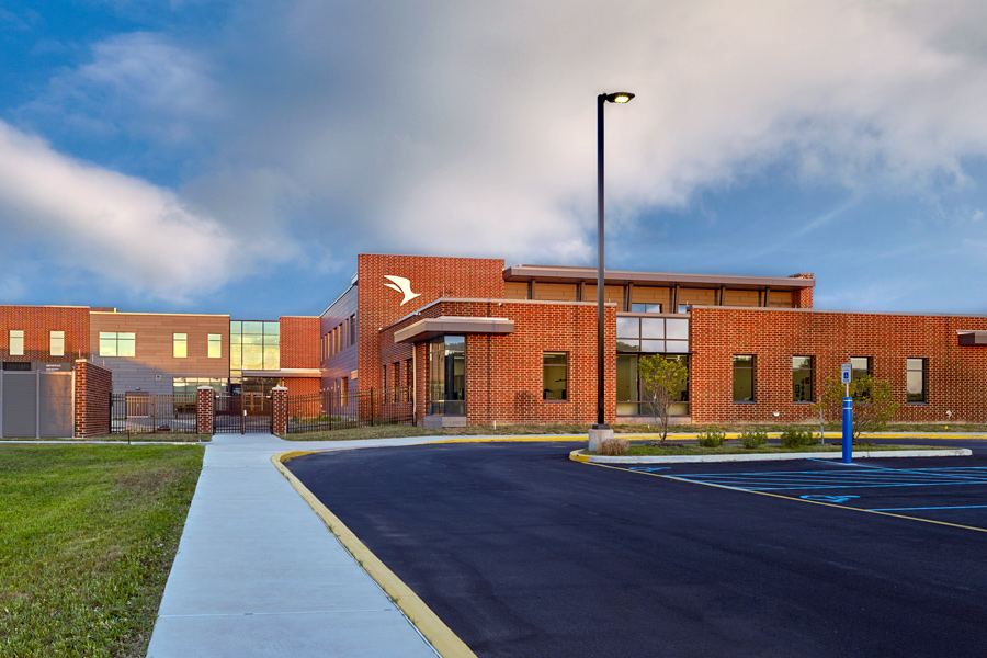 Exterior of Chesapeake Utilities & Eastern Shore Natural Gas Campus