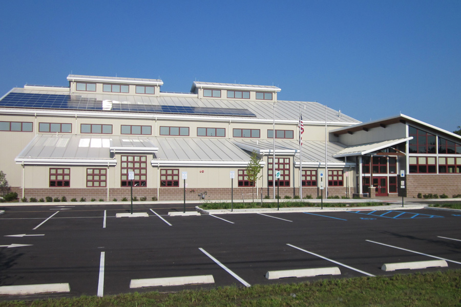 Solar Panels on Carpenter's Training Center